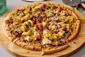 پیتزا مرغ و قارچ